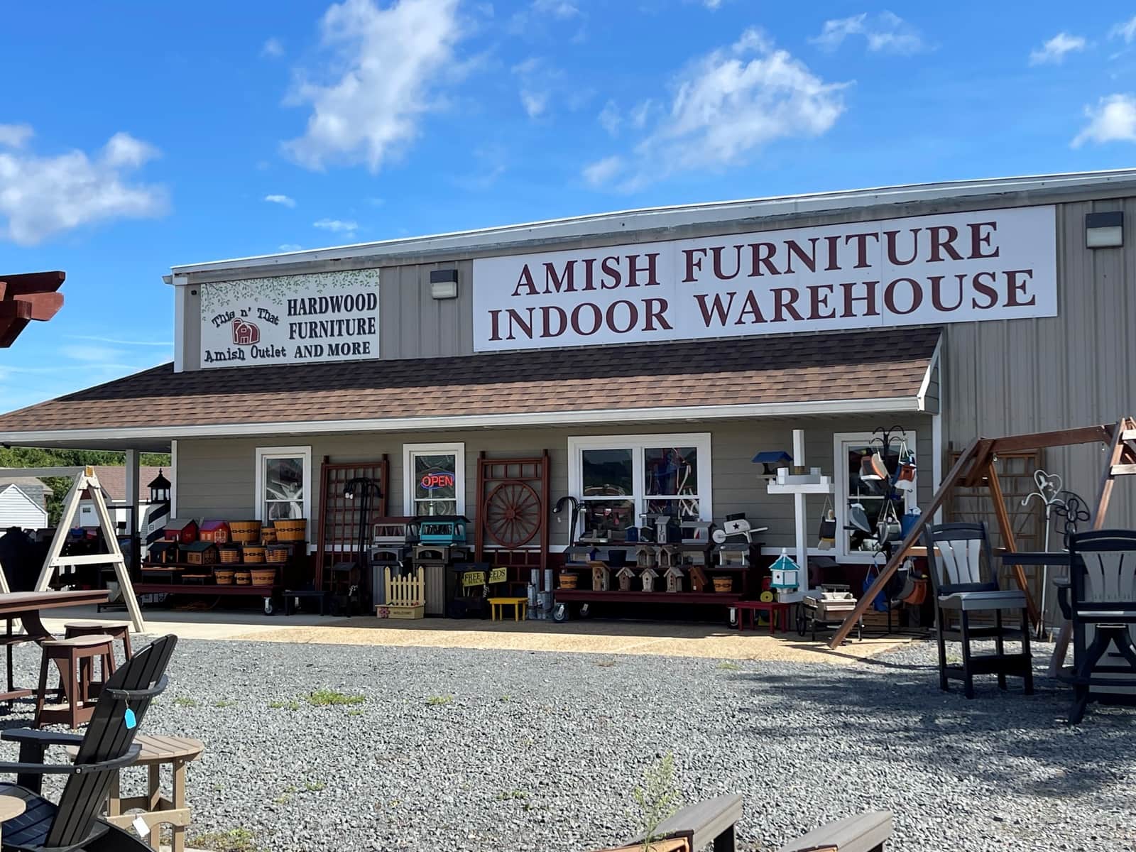 This n' That Amish Outlet Structures, Furniture, Decor, Gifts